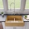 Alfi Brand ALFI brand AB3321 33" Dbl Bowl Bamboo Kitchen Farm Sink AB3321 - alternate 5